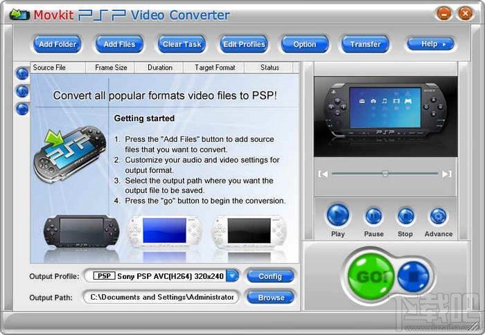 MovKit PSP Video Converter,MovKit PSP,MovKit,转换工具