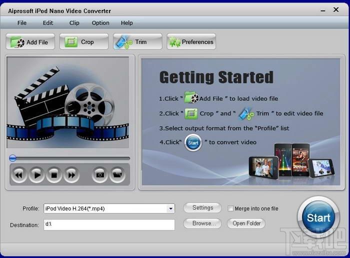 Aiprosoft iPod Nano Video Converter,Aiprosoft iPod Nano Video Converter下载,Aipros