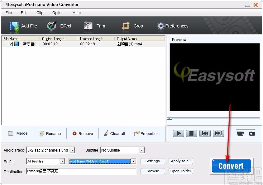 4Easysoft iPod nano Video Converter,iPod nano视频格式转换