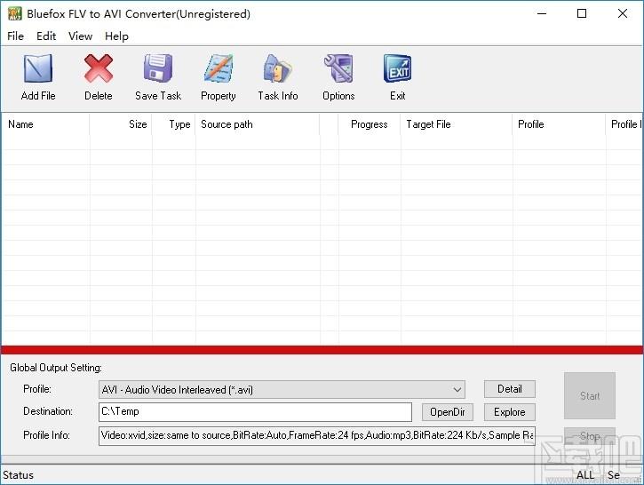 Bluefox FLV to AVI Converter下载,视频转换器,视频转换
