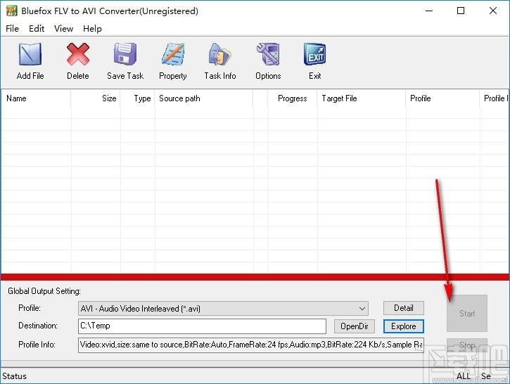 Bluefox FLV to AVI Converter下载,视频转换器,视频转换