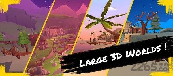 纸飞机混战3d中文版下载,纸飞机混战3d,对战游戏,弹射游戏