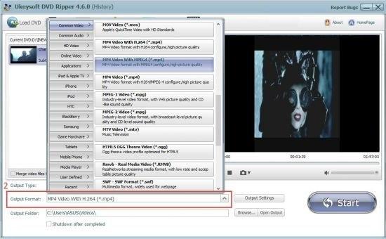 UkeySoftDVDRipper,视频转换.